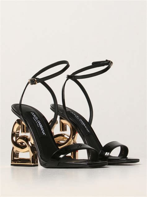 dolce and gabbana heels black.